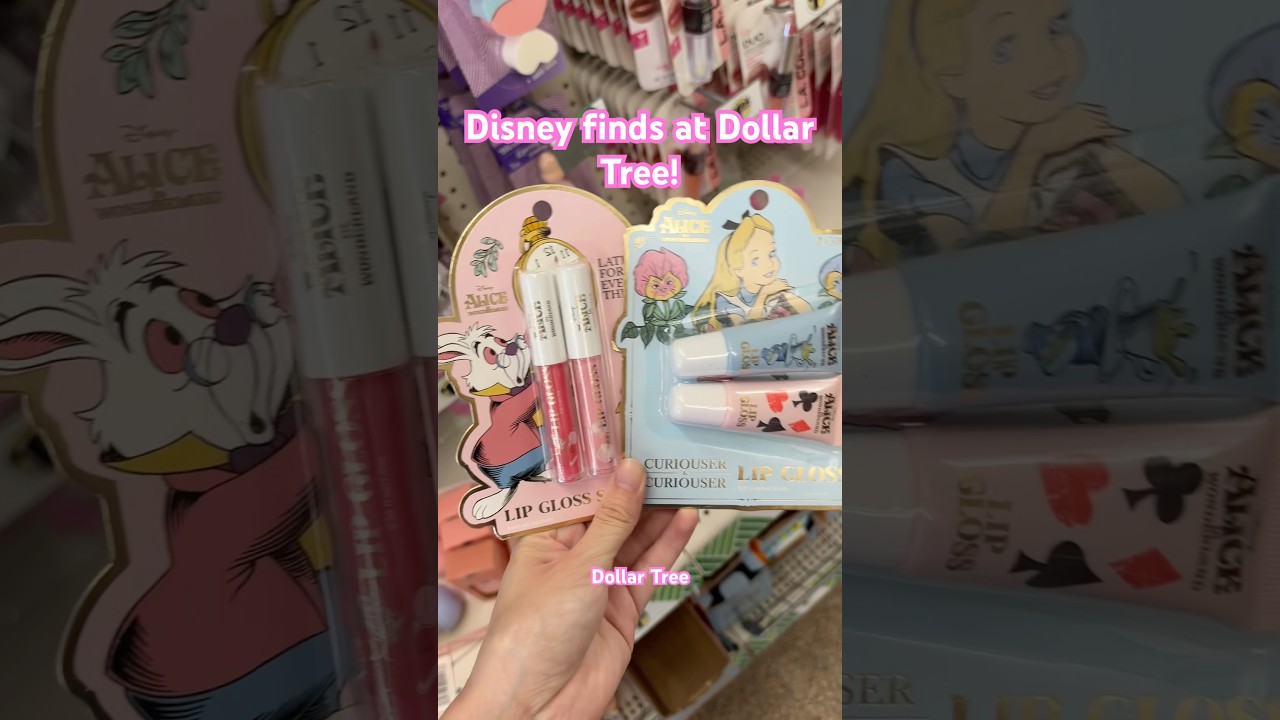 Disney at #dollartree ! #disney#lipbalm#nostalgia#aliceinborderland#lipproducts#soothingvoice#shop