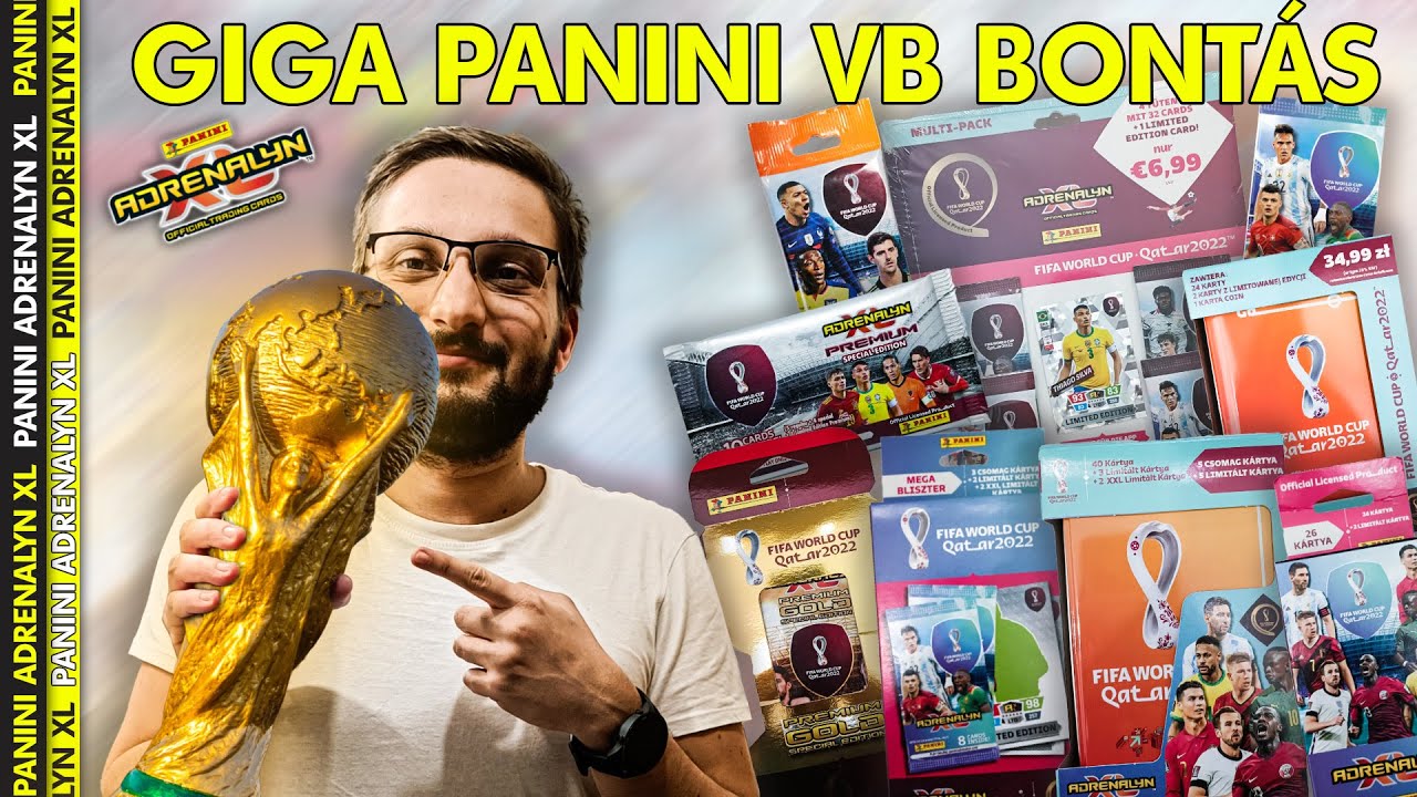 MINDENBŐL BONTOK EGYET! I  Panini Adrenalyn XL FIFA World Cup Qatar 2022