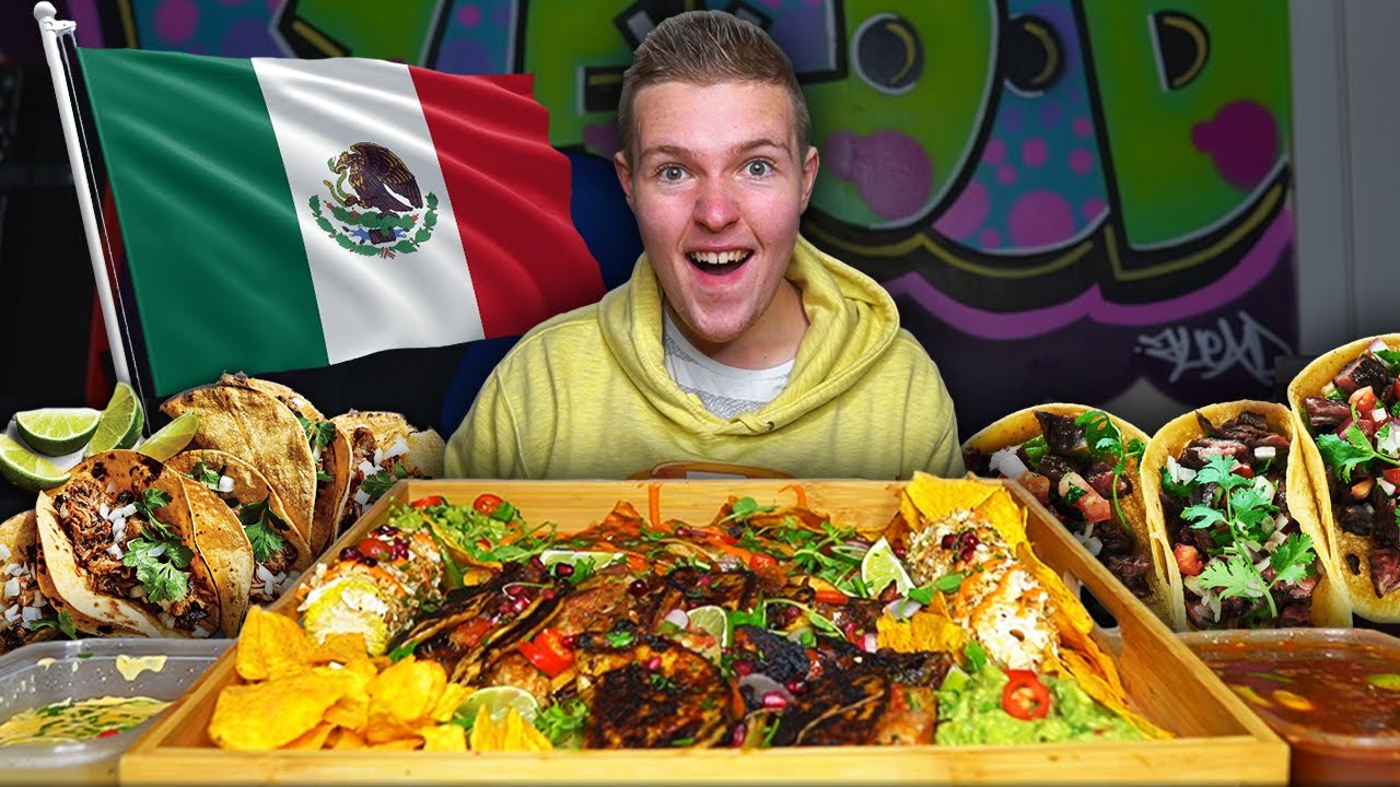 INSANE MEXICAN STREET FOOD PLATTER CHALLENGE!