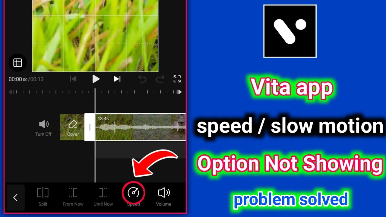 vita app speed option not showing | vita app slow motion option not showing | vita app video editing