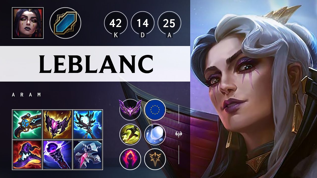 LeBlanc ARAM - EUW Master Patch 25.17