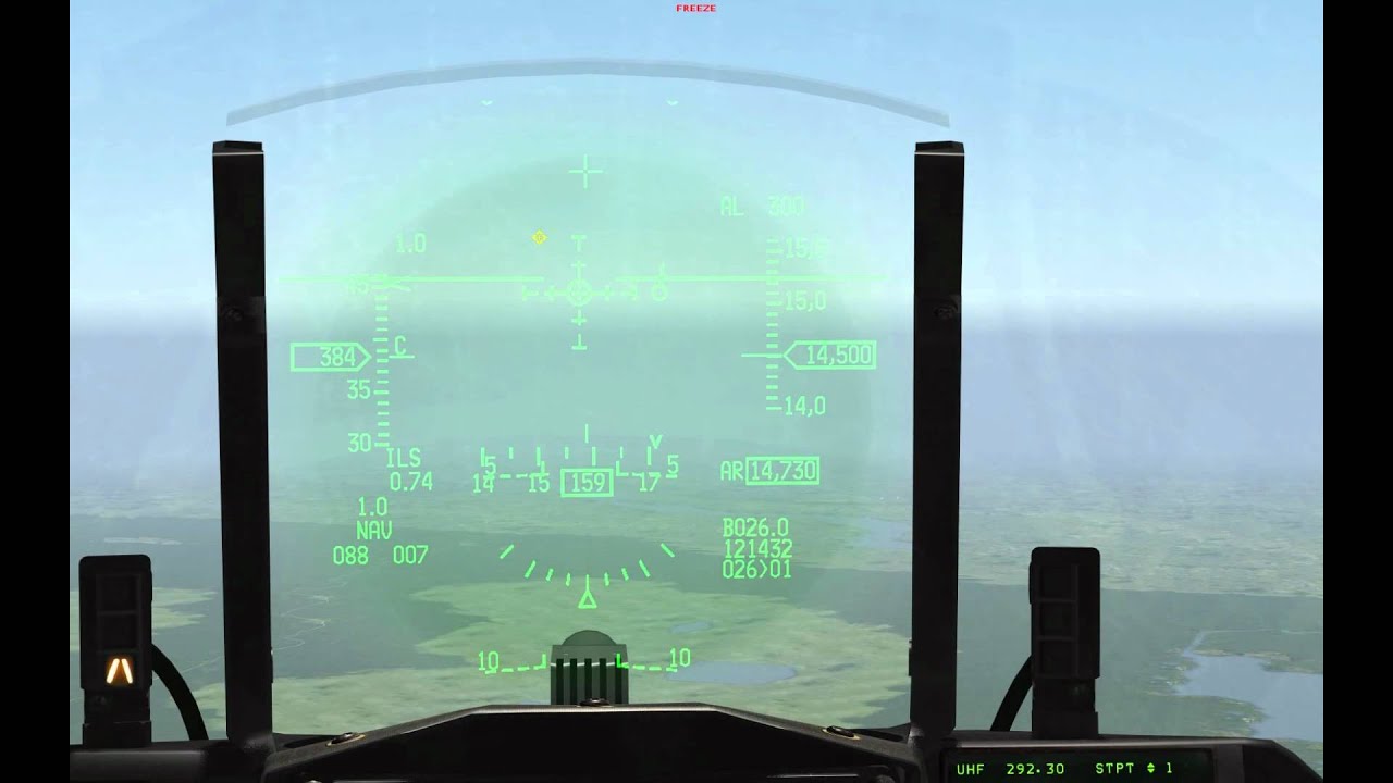 Falcon 4 BMS Tutorial: Instrument Landing System (ILS) and Landing Basics