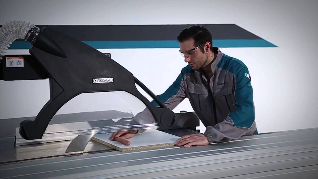 Griggio UNICA SAFE   a panel saw with an innovative safety device