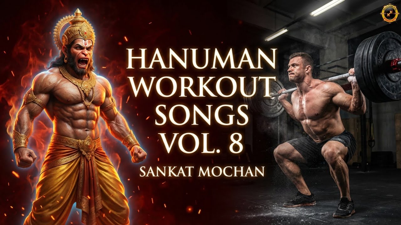 Hanuman Workout Songs Vol.8 | SANKAT MOCHAN 🔥 (Focus & Deep Power Hanuman Mix)
