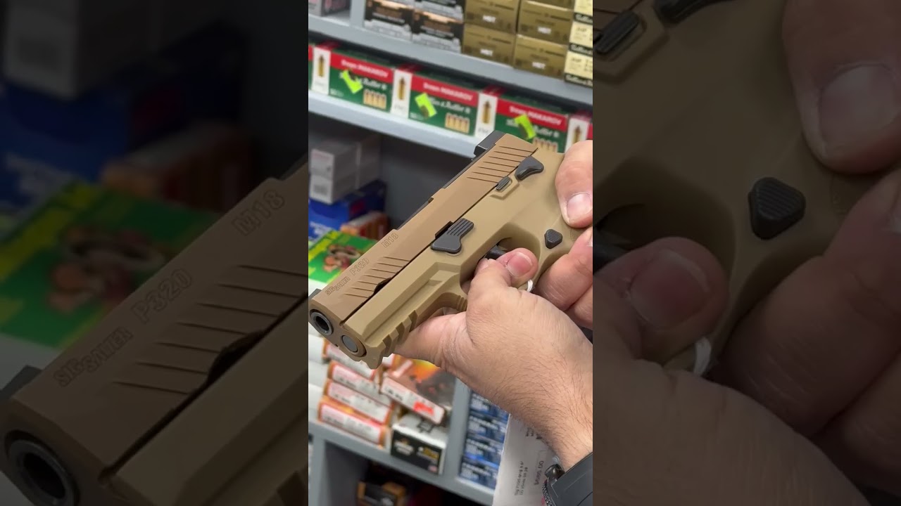 Sig Sauer P320 trigger failure #sigsauerp320 #sigsauer #p320