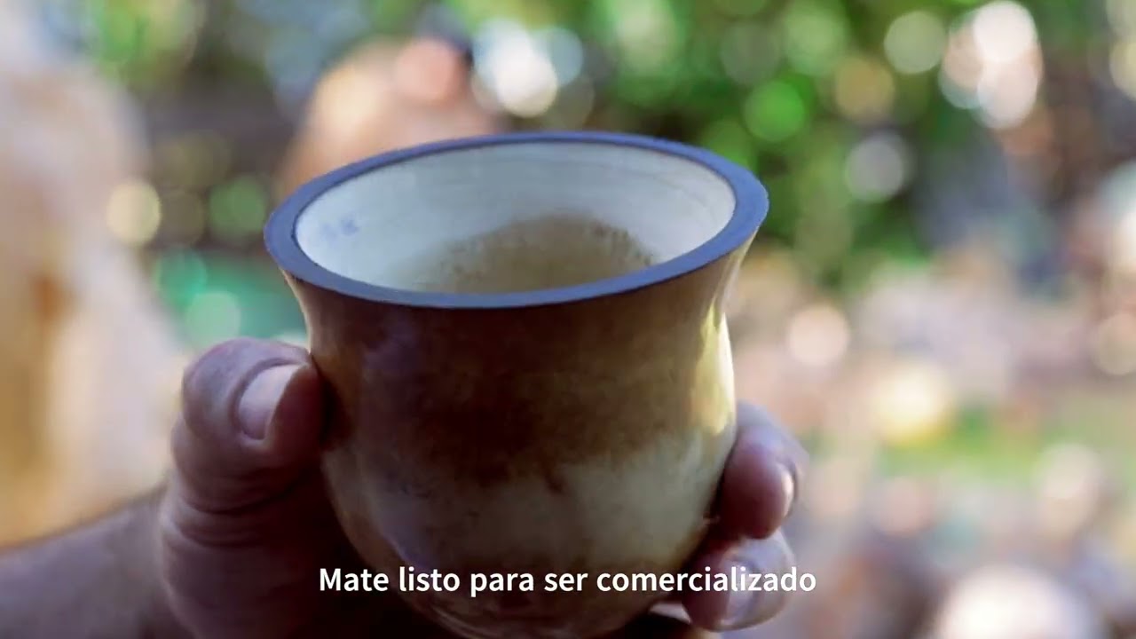 Producción de mates de porongo Ingenio Mates