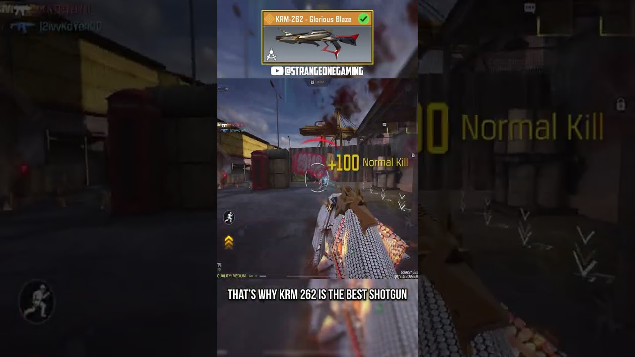 That&rsquo;s why KRM 262 Is the best shotgun in CODM