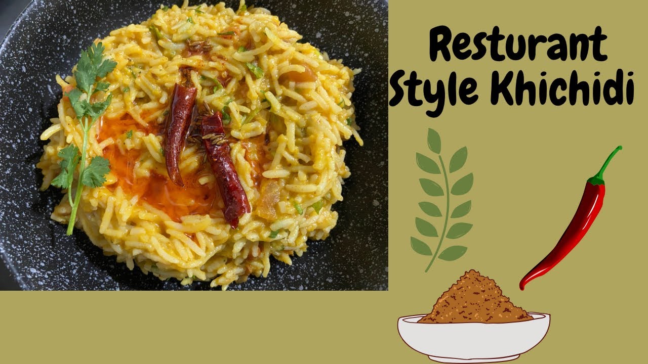 Delicious Khichdi (Tandoori flavored Restaurant Style)