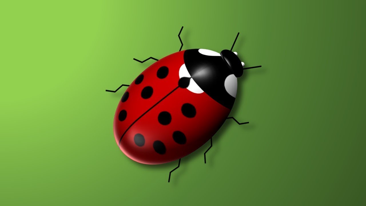 PowerPoint Art: Create an Animated 3D Ladybird