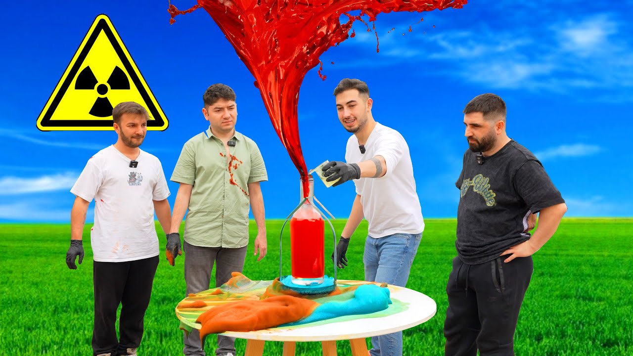 Küçük - Orta - Büyük FİLDİŞİ MACUNU DENEYİ !! w/@KafalarOfficial