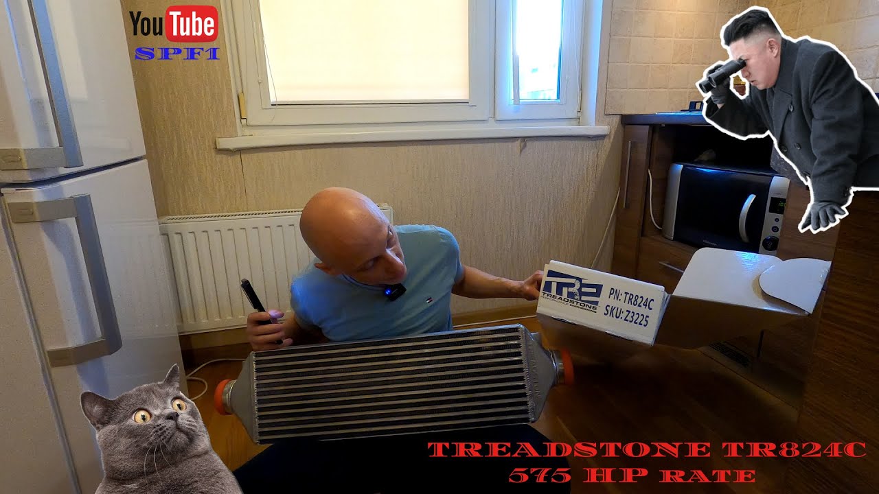 Treadstone TR824C распаковка интеркуллера для S60R McLaren KILLER! Я SPF1