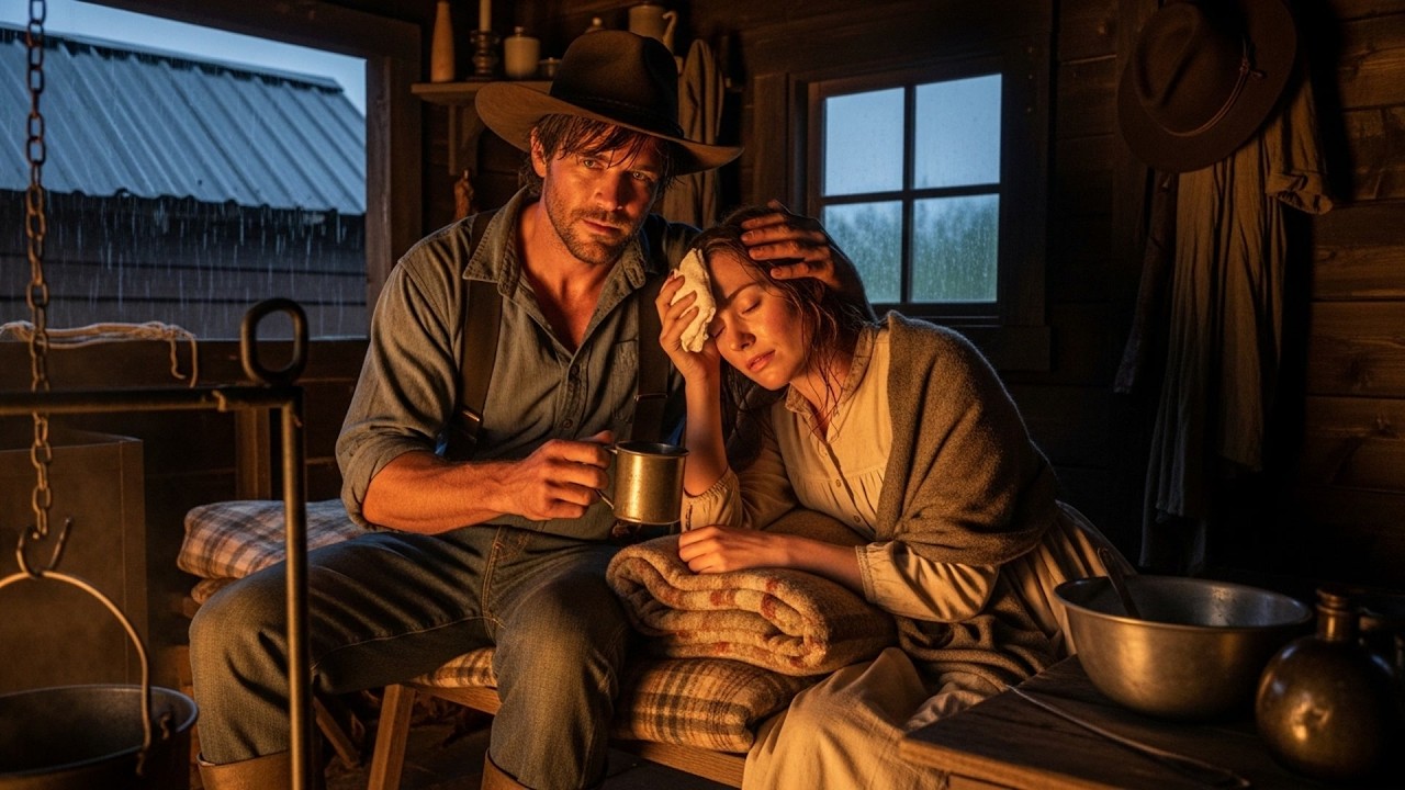 She Didn't Know His Name But He Saved Her Life, The Cowboy Nursed Her Fever Until It Broke