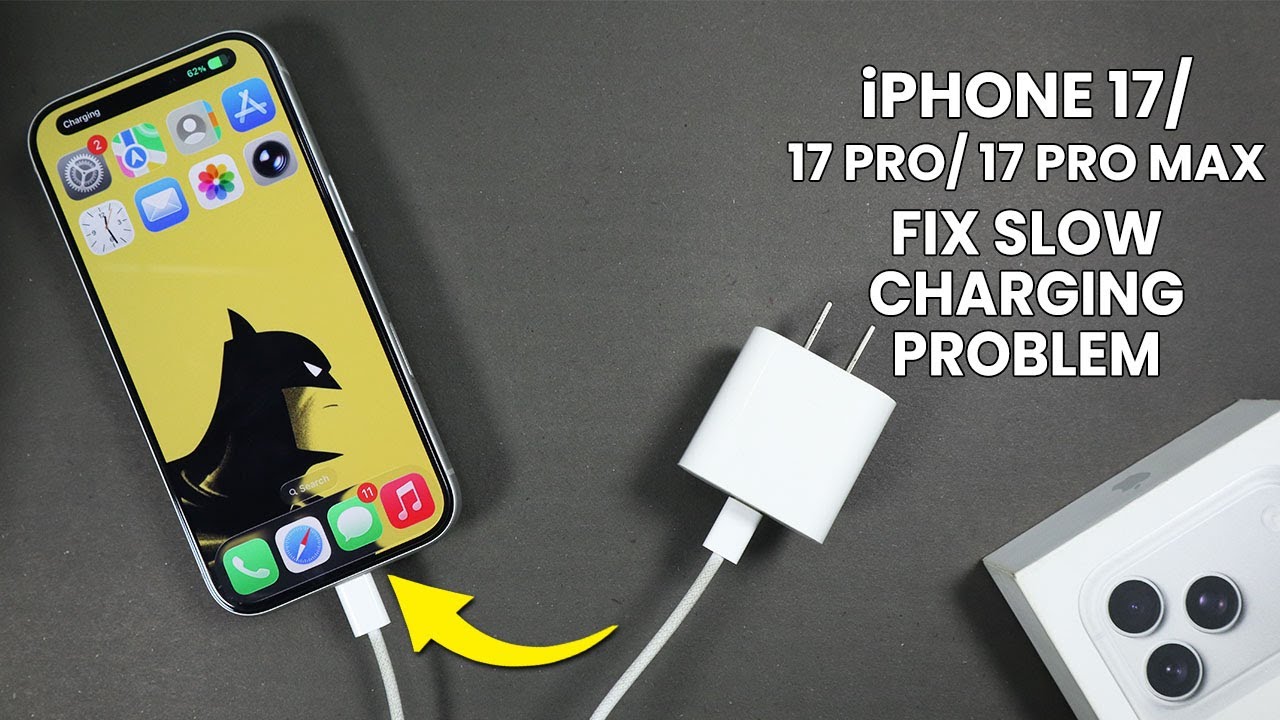 iPhone 17 / 17 Pro Max: Fix Slow Charging Problem - Slow Charging Issues