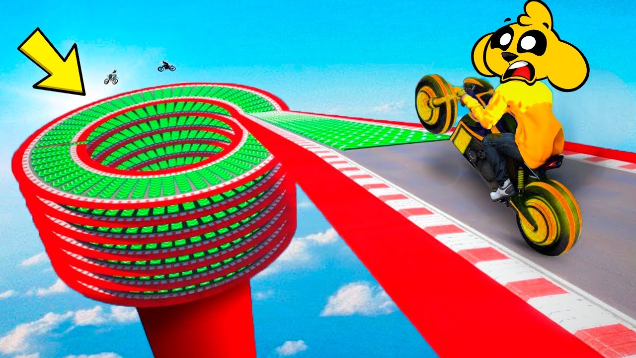 RETO de la ESPIRAL de MÁXIMA VELOCIDAD 100% IMPOSIBLE! 😱🚗 MIKECRACK  en GTA 5 Online 🔴EN DIRECTO