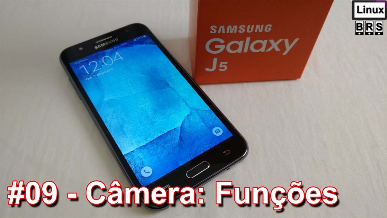 SAMSUNG GALAXY J5 - CÂMERA (FUNÇÕES) - PORTUGUÊS