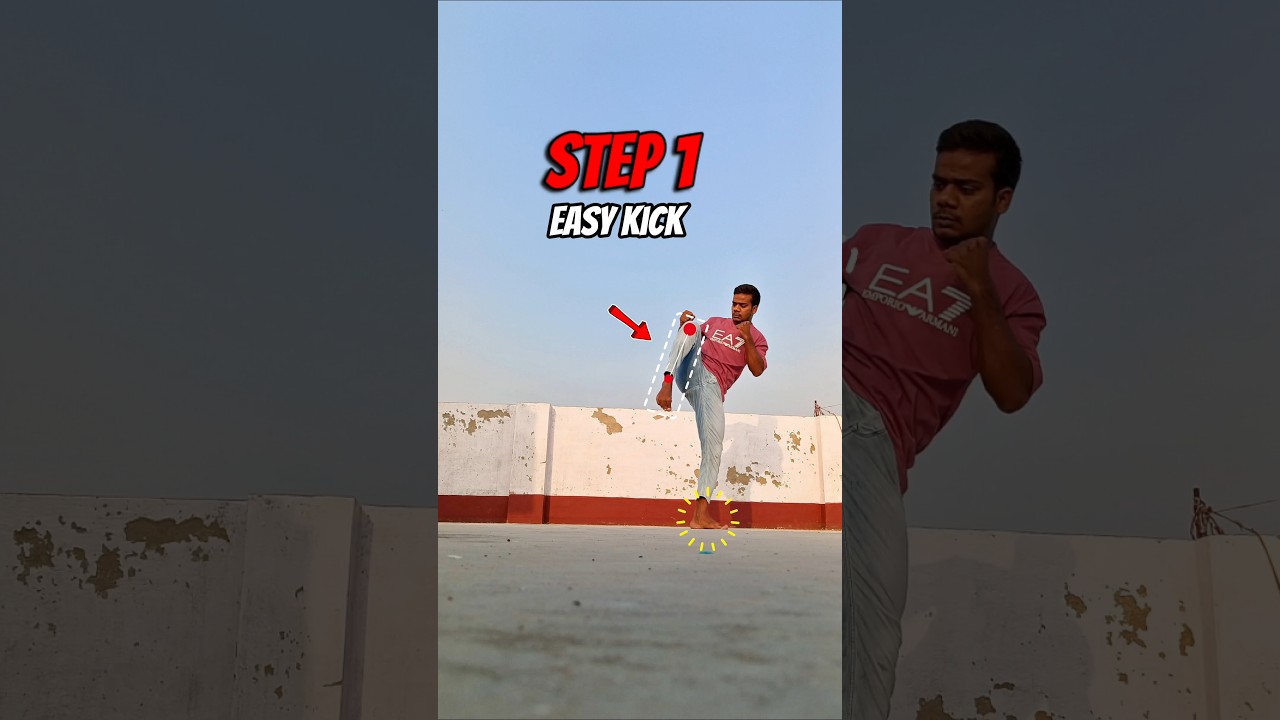 🔥 Block + Side Kick Tutorial 👊🥋 | Master This Powerful Taekwondo Move! #Shorts