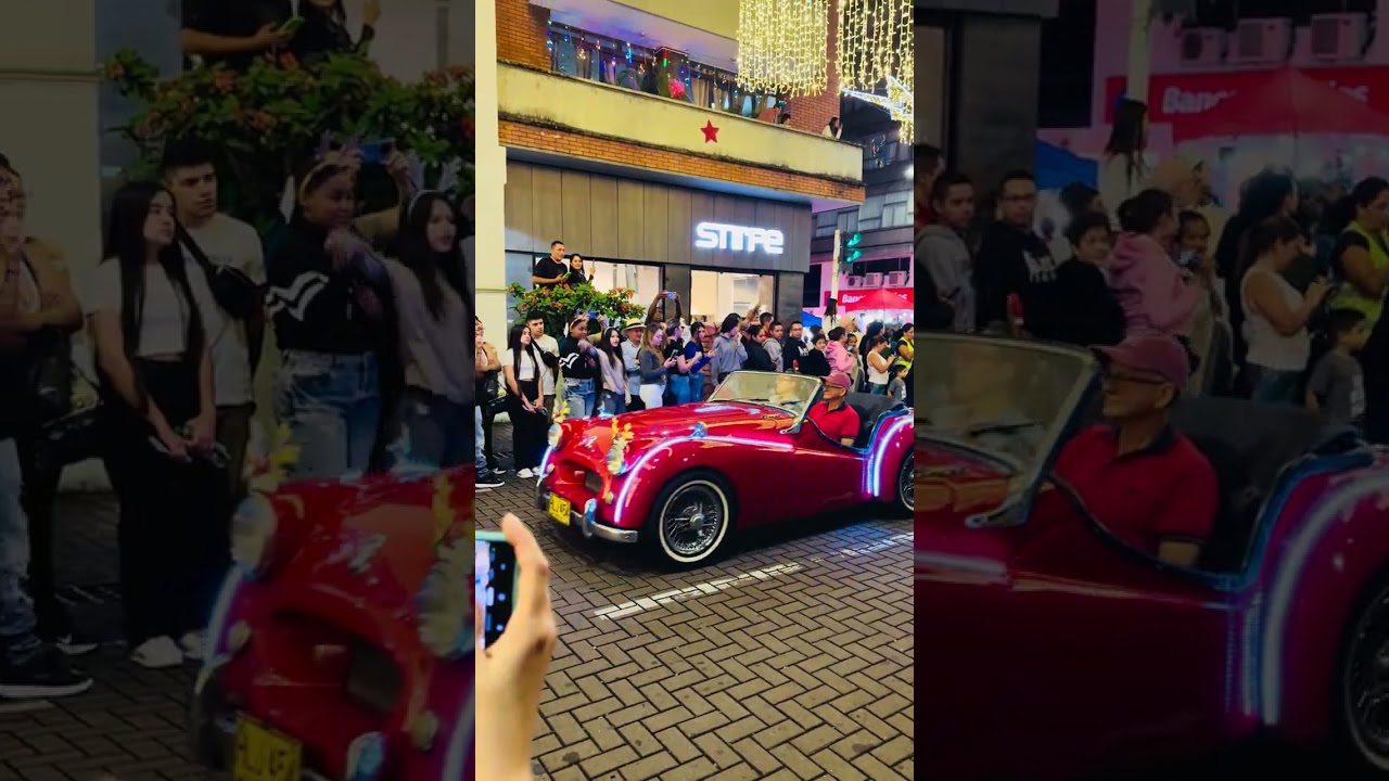 Desfile de Carros Antiguos en Pereira Diciembre de 2025 Video 1