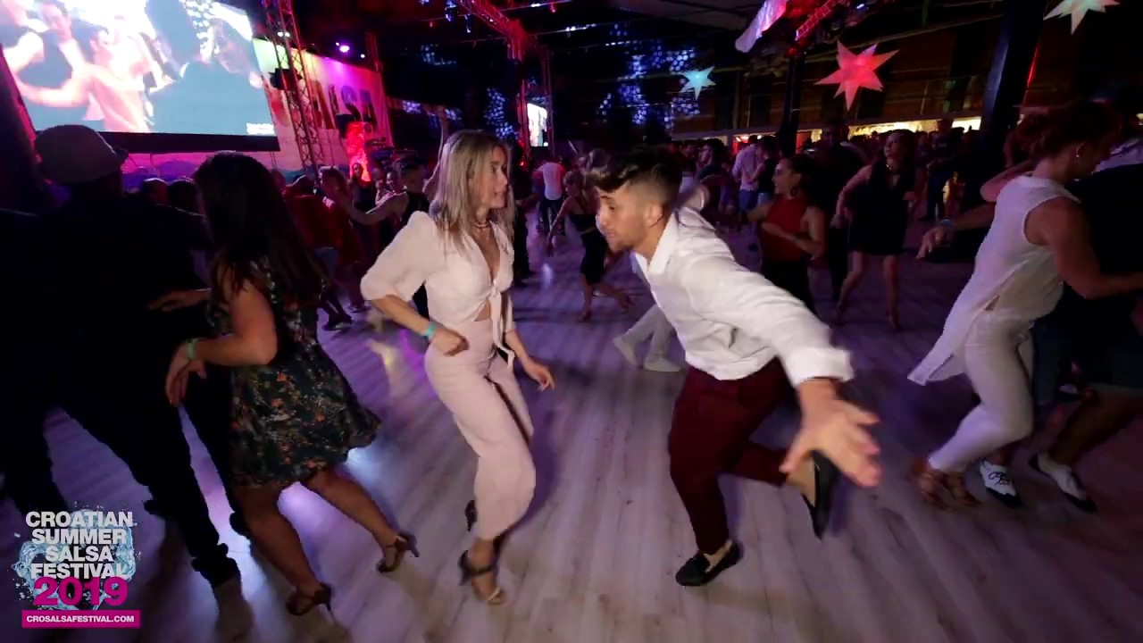 Antonio Berardi & Nina K - Salsa social dancing | Croatian Summer Salsa Festival 2019