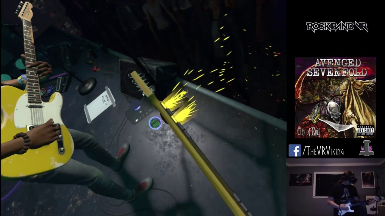 Rock Band VR | Avenged Sevenfold - Beast and the Harlot (Rockstar Difficulty)