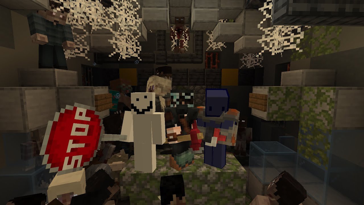 Minecraft, lekin biz ZOMBIE APOKALIPSISGA tushib qoldik! | BDW