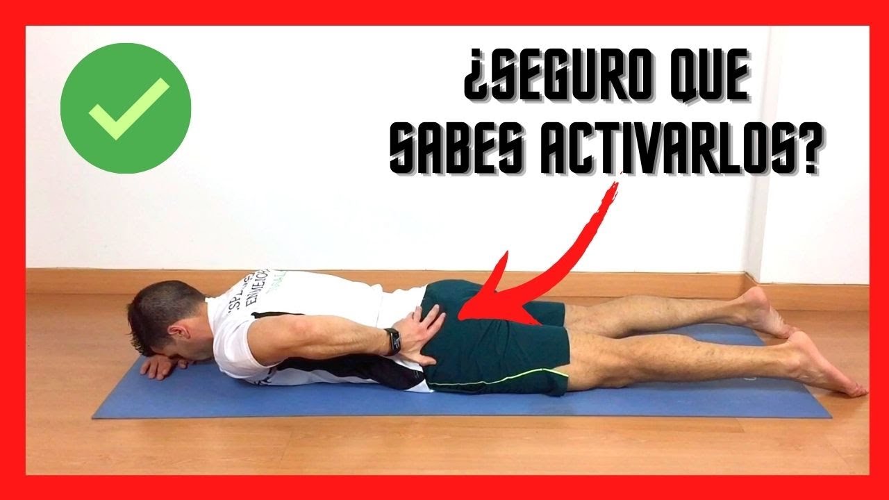 ¿Cómo ACTIVAR GLÚTEOS 💪 ANTES de ENTRENAR? ✅ en CASA 🏠 (APRENDE paso a paso)
