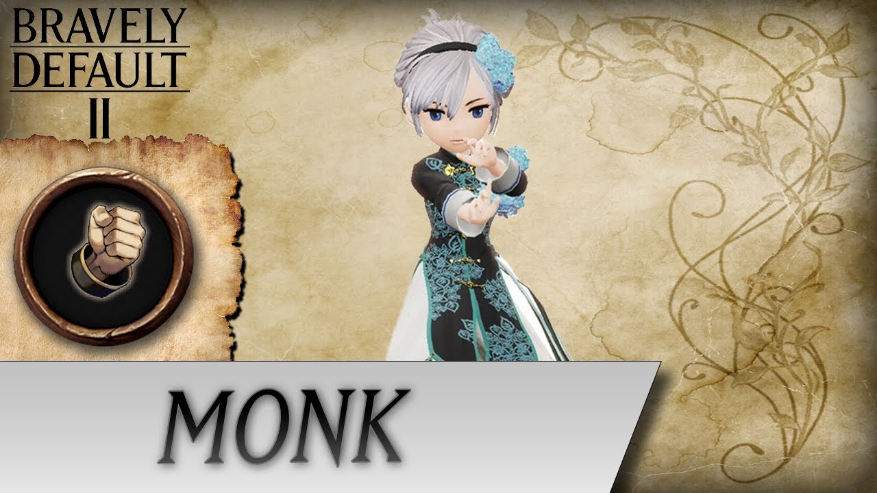 Bravely Default II — Обзор работы монаха