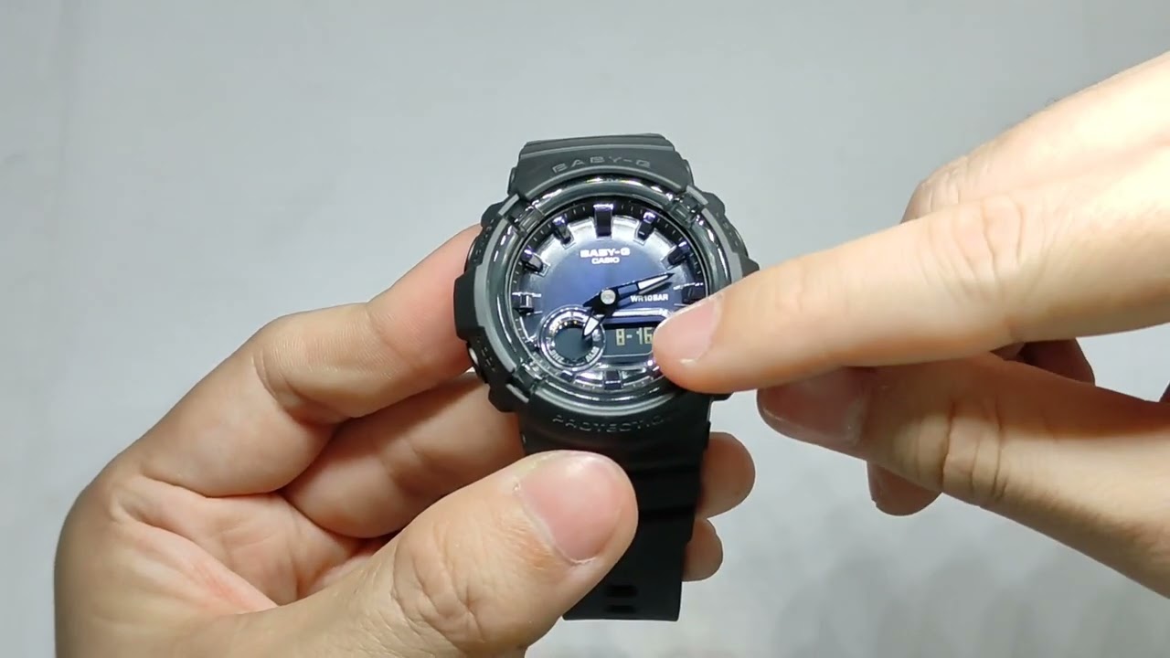 Cara Setting Jam Tangan Casio Baby-G BGA-280-1A / BGA-280AP-7A / BGA280DR-4A / BGA280-3A / BGA280-7A