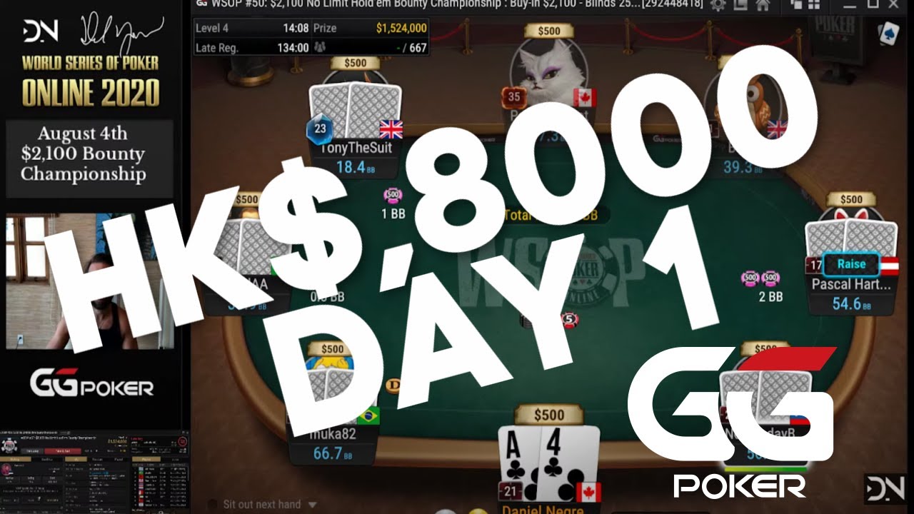 WSOP 2020 Online HK$8,000 Asia Championship