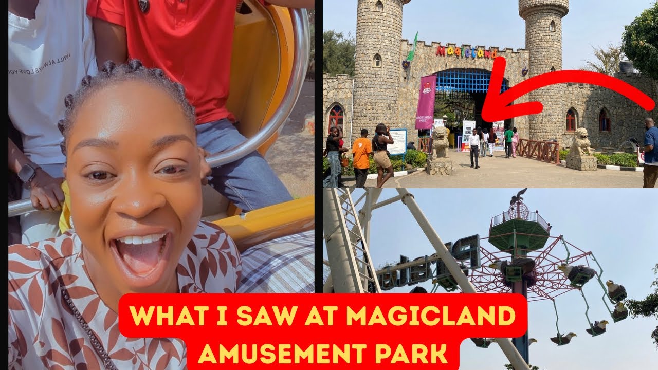 What I saw at the Magicland Amusement Park || Mini Vlog