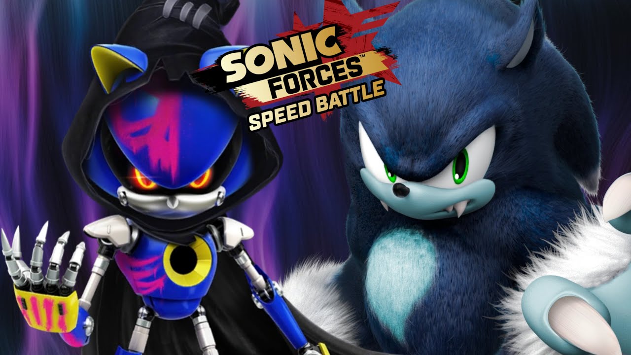 Spooky Showdown! Reaper Metal Sonic and Werehog Gameplay - Sonic Forces Speed Battle