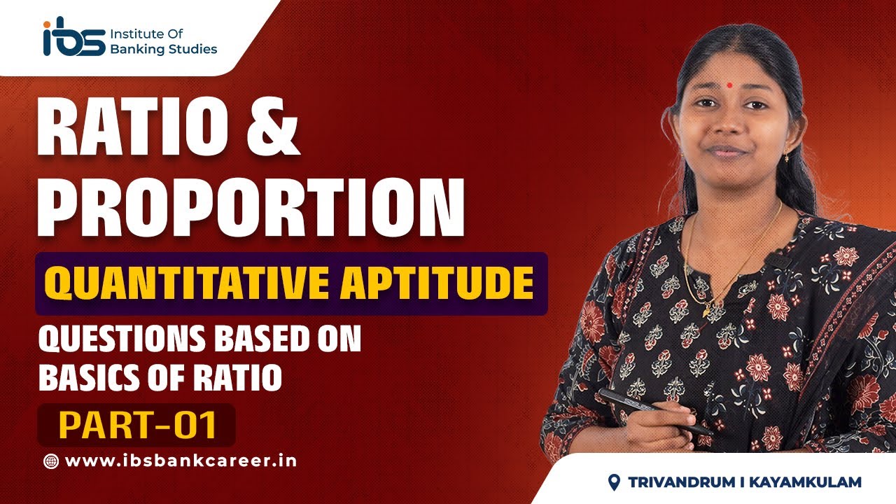 Ratio & Proportion | Q A | Important Topic For Competitive Exam | Institute of Banking Studies