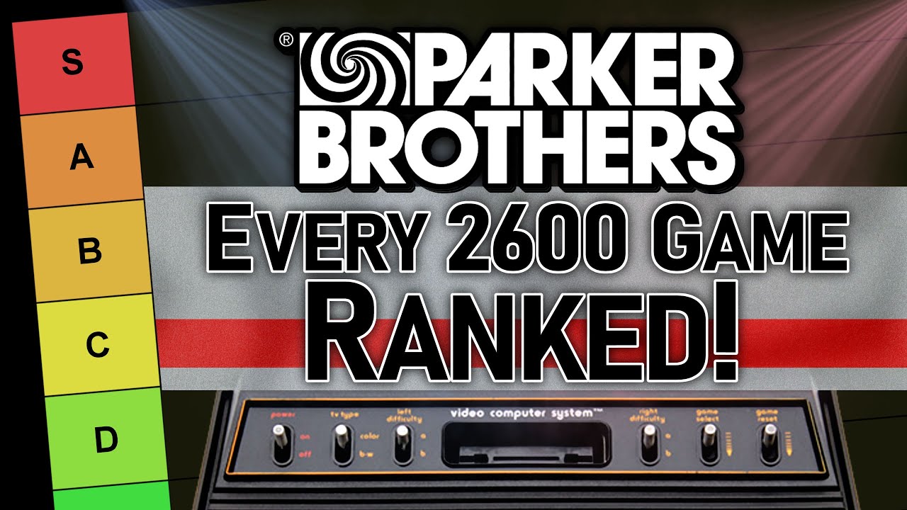 Полный список игр Parker Brothers/Atari 2600 — ВСЕ ВЫШЕДШИЕ ИГРЫ С РЕЙТИНГОМ
