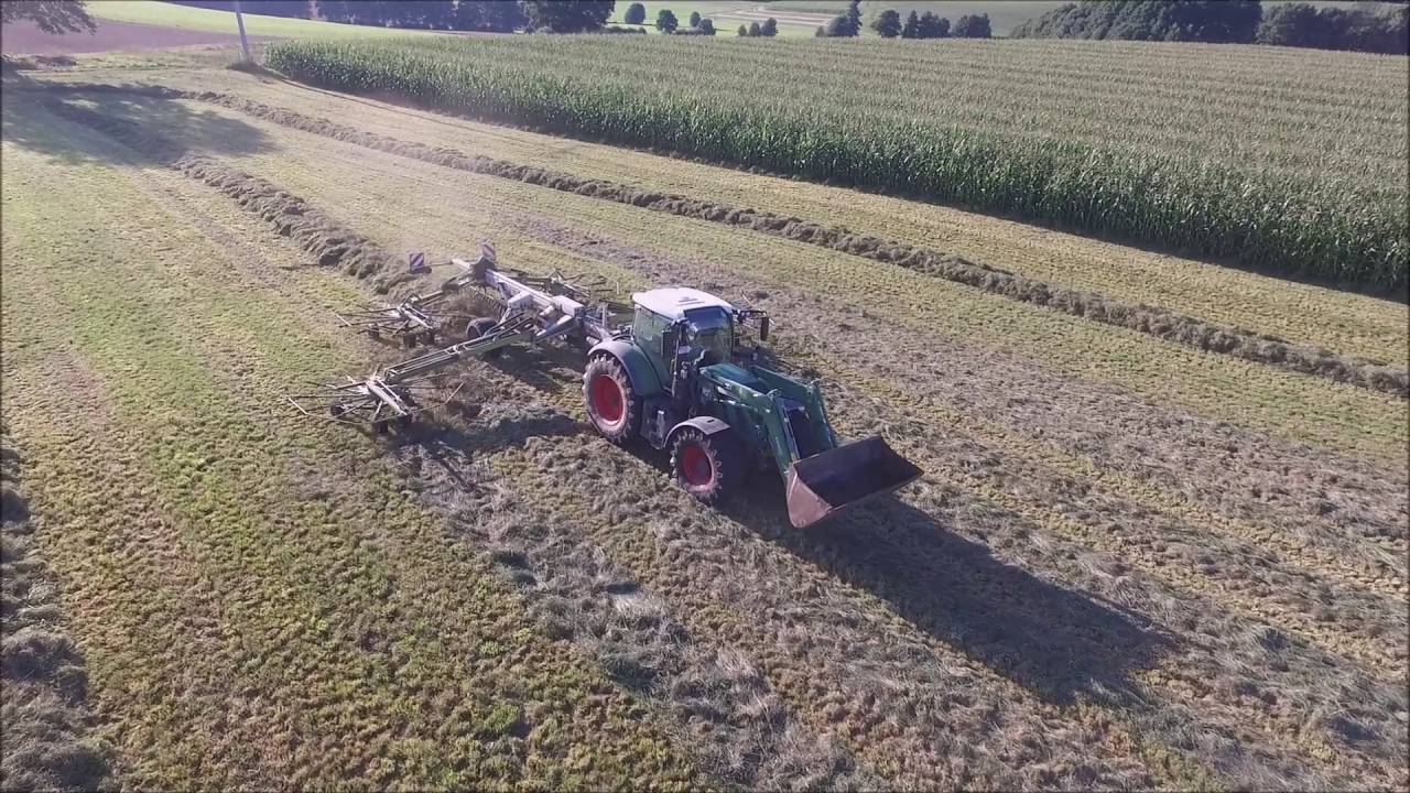 3 Schnitt Schwaden || Fendt Vario 718 || Claas Liner 3500