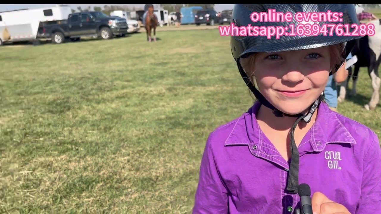 4H horse riding show