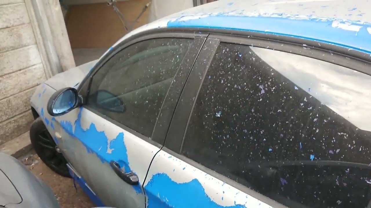 How not to remove wrap from a car! #shorts #car #wrap #gonewrong #disaster #whatnow #carwrap #omg
