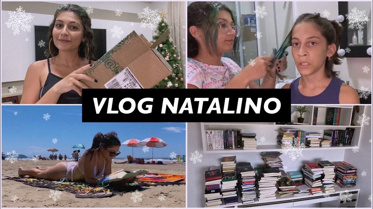 VLOG DE FIM DE ANO - O FILME | enfeitando a estante, unboxing, viagem, leituras e muito mais!
