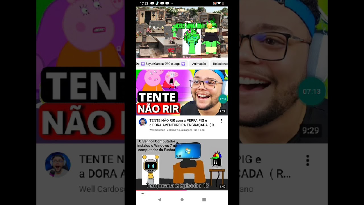 Tente não rir Sayuri 