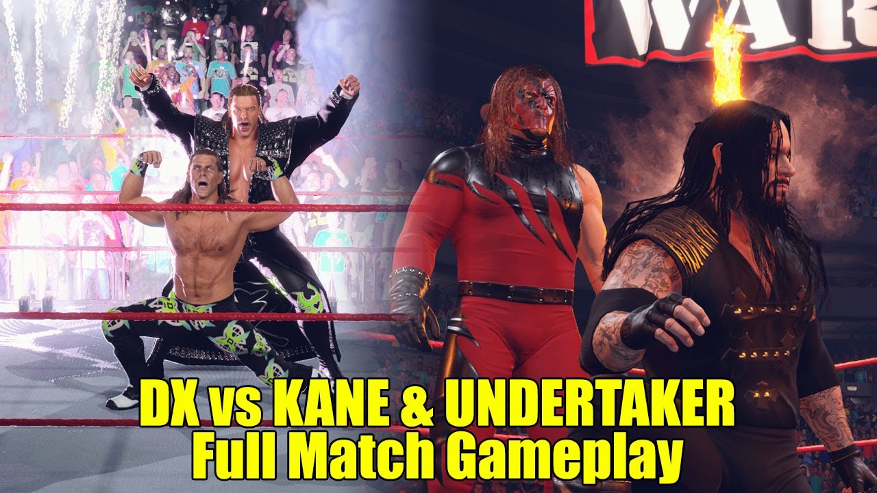 WWE 2K25 DX vs Kane & Undertaker - Full Match Gameplay