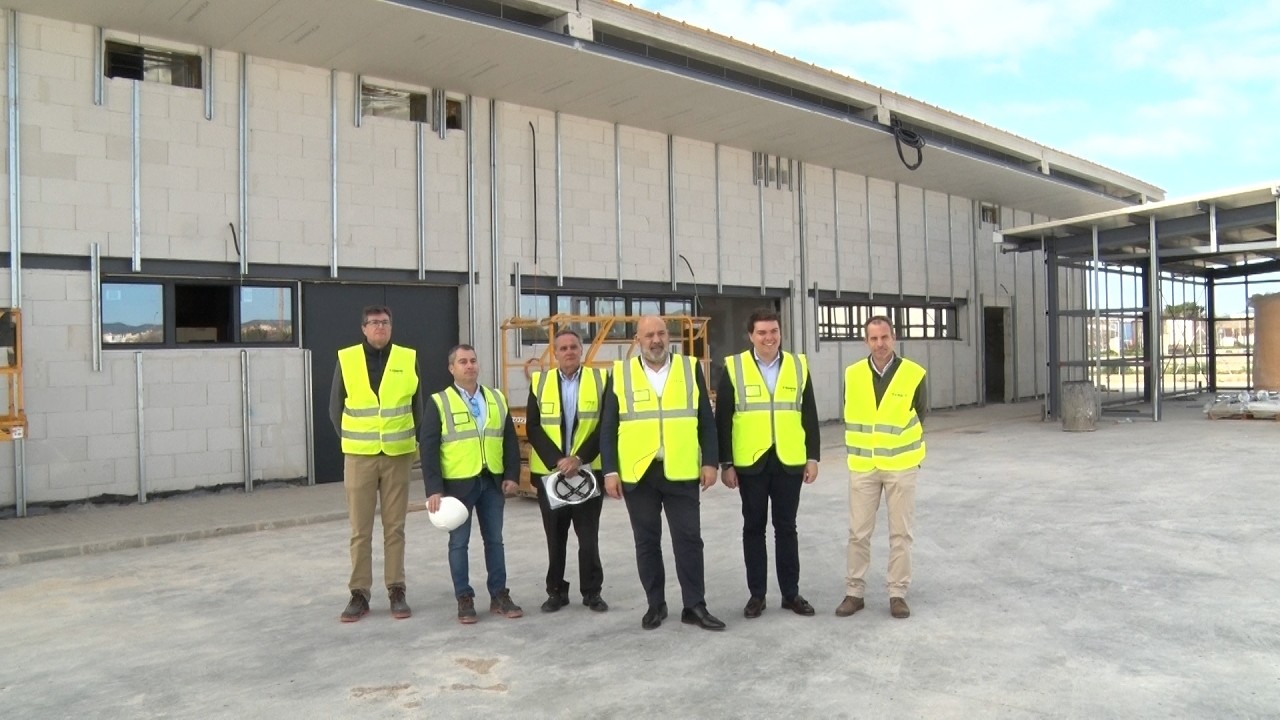 Visita a les instal·lacions del Parc Verd del Districte de Llevant