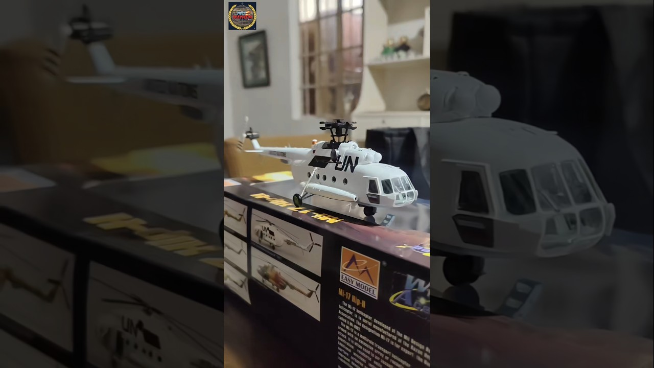 DIY BUILD SUPER SCALE MICRO RC HELICOPTER 1:72 SCALE 