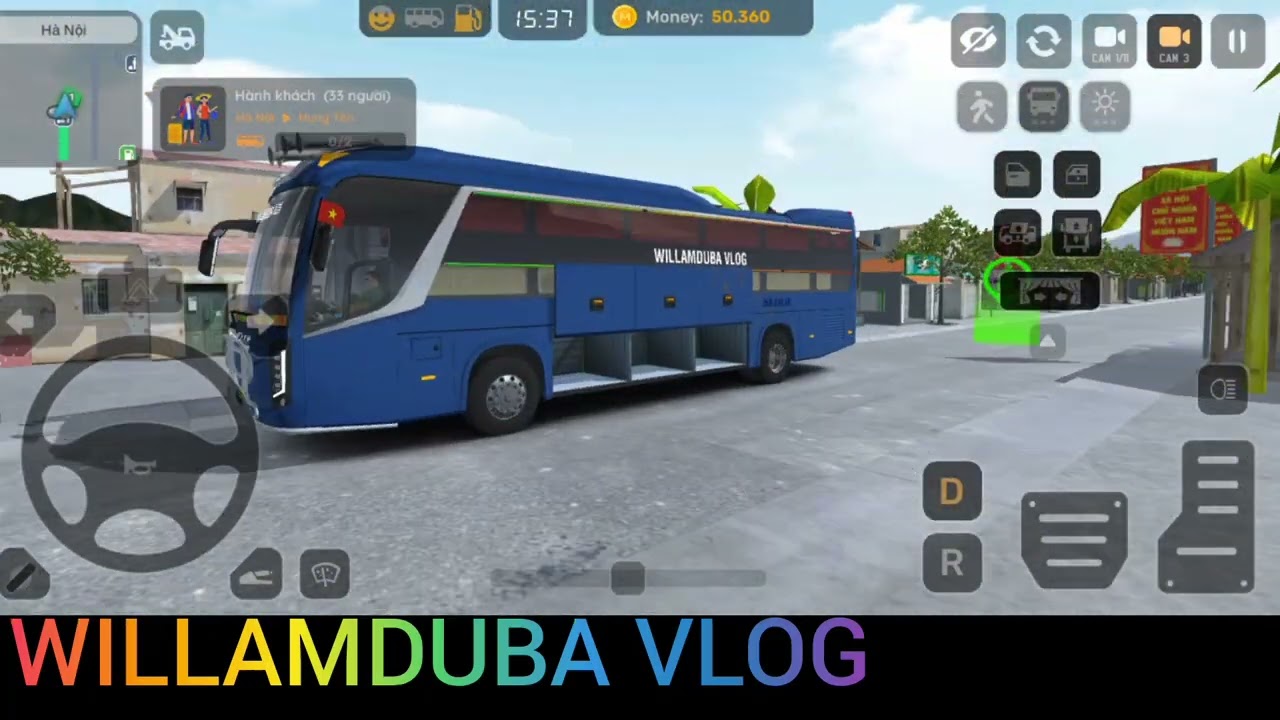 Chạy ngày kiếm tiền tiêu Tết coach bus simulator Vietnam 2026