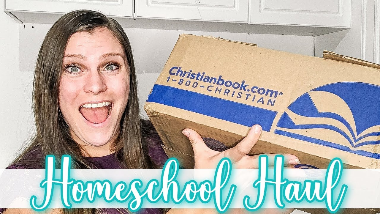 NEW HOMESCHOOL HAUL | CHRISTIAN BOOK | 2021-2022 HOMESCHOOL CURRICULUM