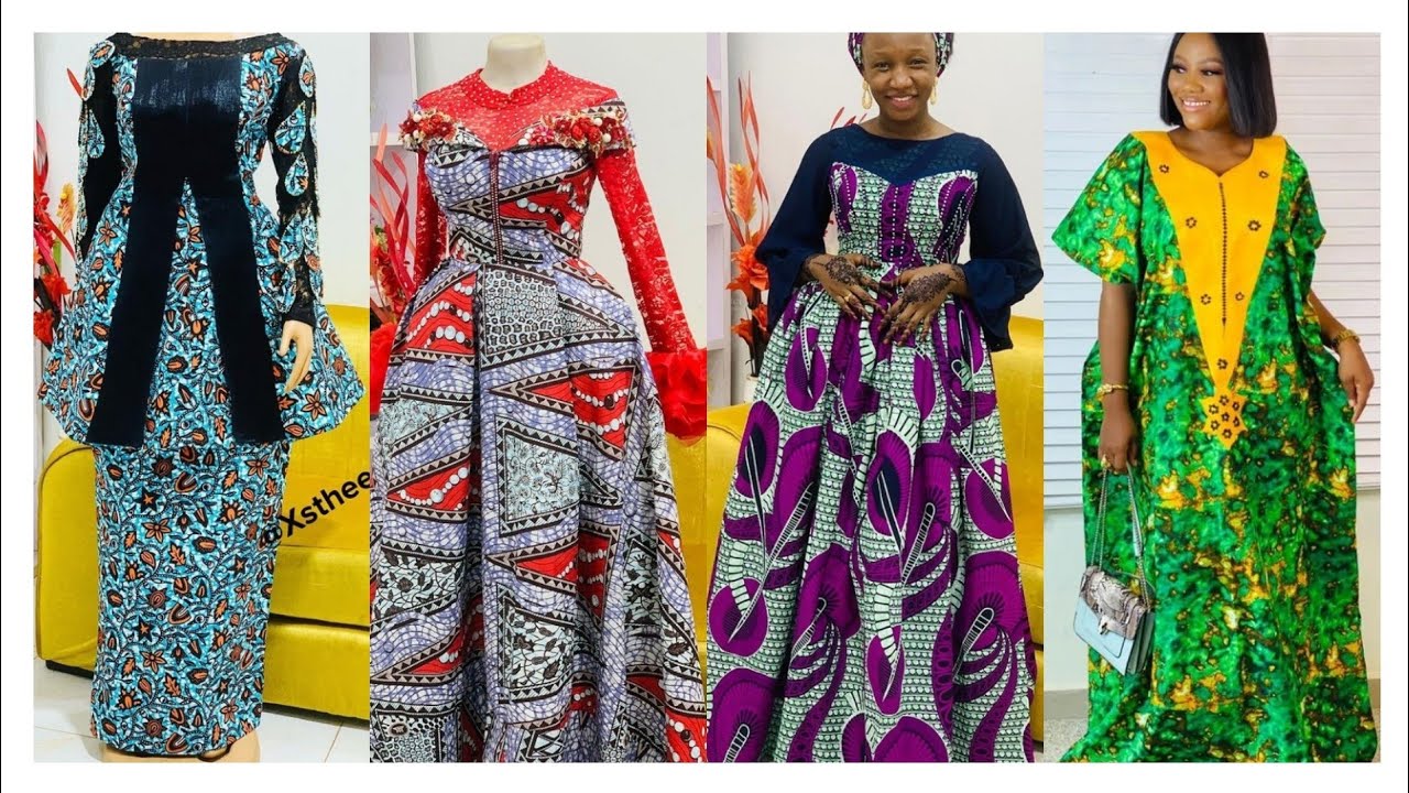 LES PLUS &Eacute;L&Eacute;GANTES ET MAGNIFIQUES NOUVELLES ROBES IMPRIM&Eacute;ES AFRICAINES / AFRICAN FASHION 2022