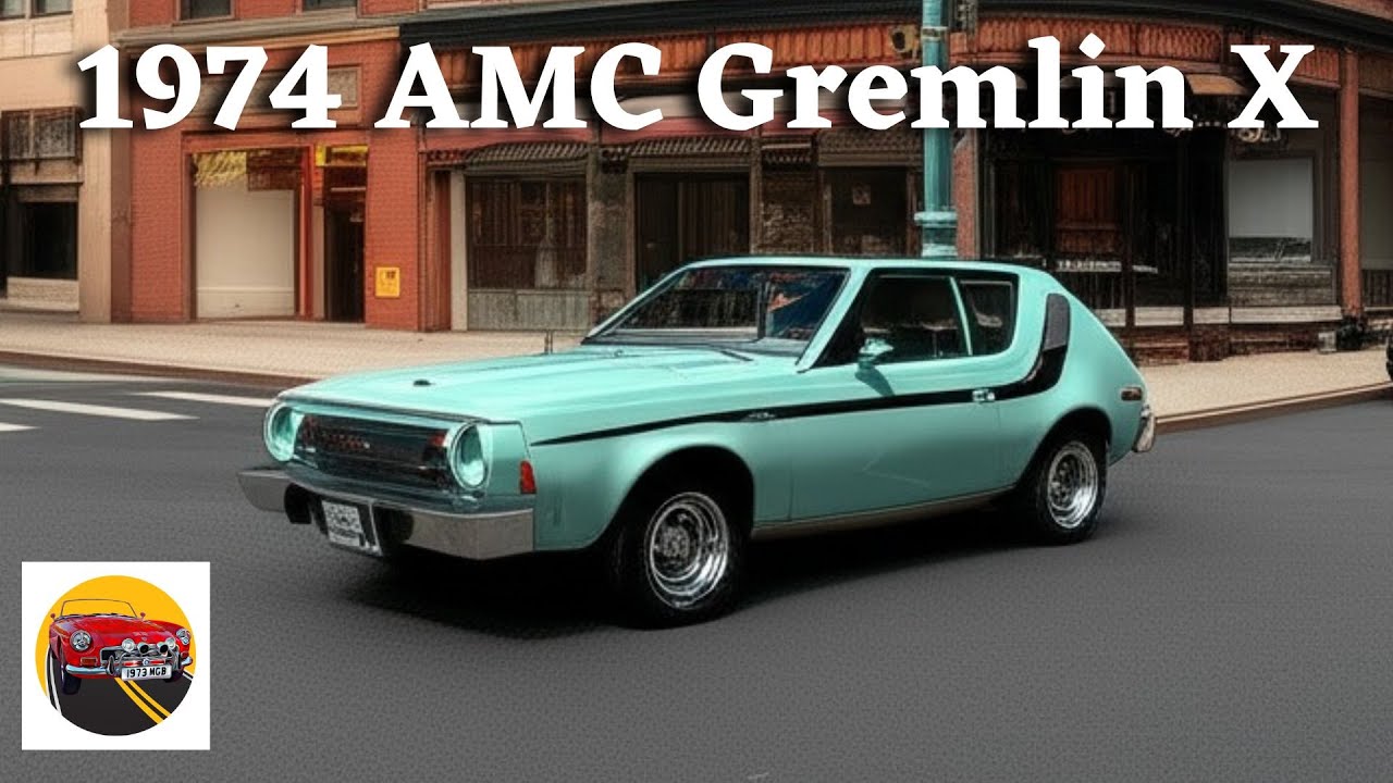 1974 AMC Gremlin X – The Underrated 70's Muscle Hatchback!
