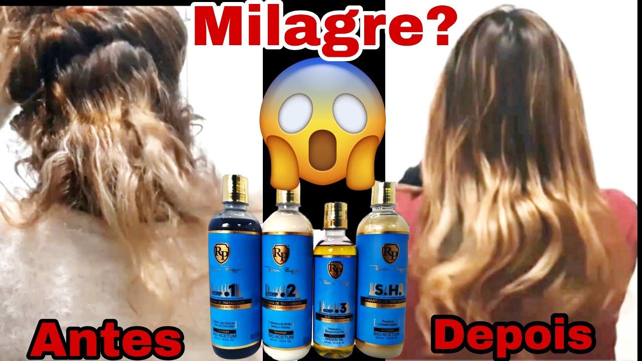 CRONOGRAMA CAPILAR ROBSON PELUQUERO. MILAGROSO, recupera cabeloS #ccrp #robsonpeluquero FUNCIONA???