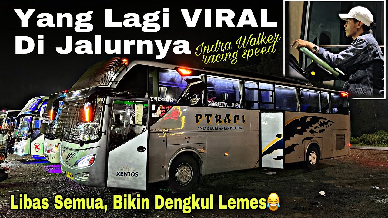 Bus Yang Lagi VIRAL Di Jalurnya ❗️ Libas Semua , Bikin Dengkul Lemes ❗️| trip RAPI “ Xenios “