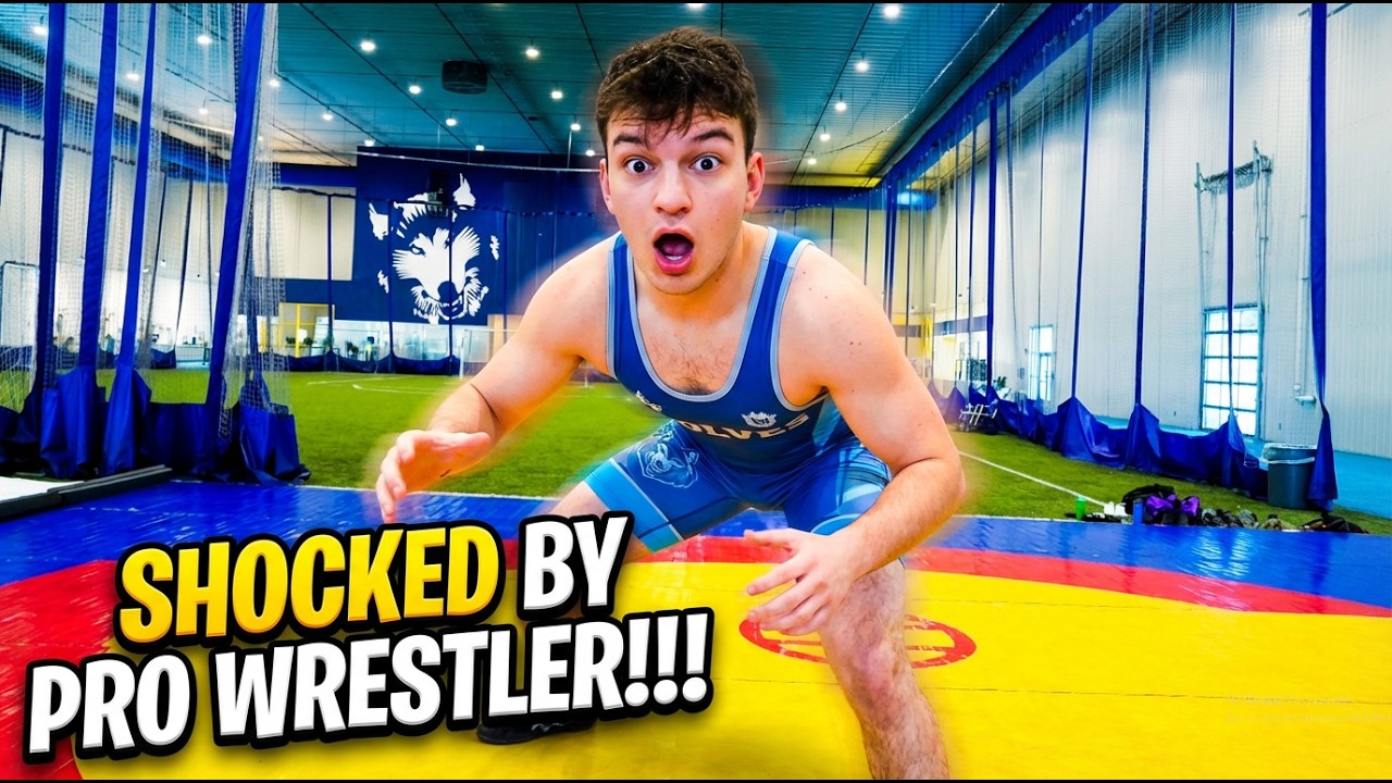I FOUGHT A PRO WRESTLER!!!