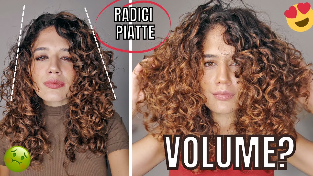 Come ottenere VOLUME sui RICCI | Addio RADICI PIATTE👋👋