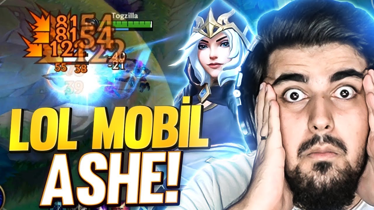 Wild Rift Kite Makinesi ASHE *Kendimi Şaşırttım :D* | Lol Mobil Ashe Oynanış T&uuml;rk&ccedil;e - Togzilla