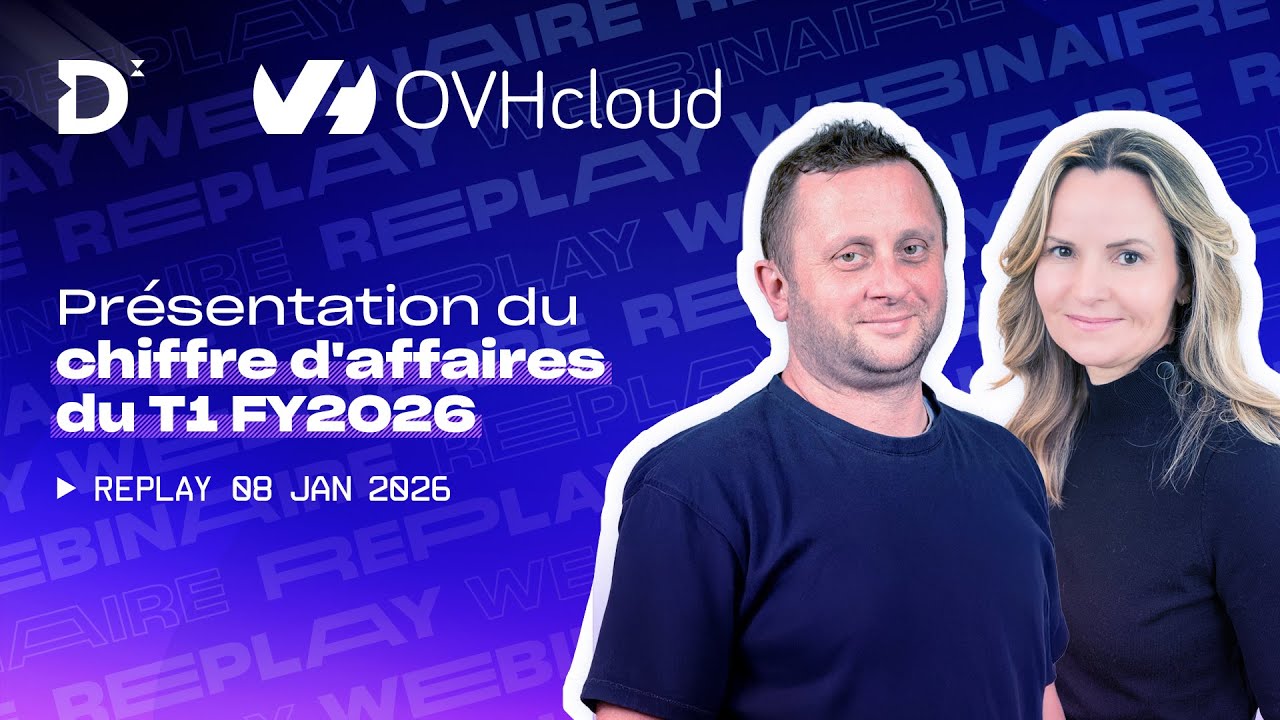 OVHcloud - Chiffre d'affaires du T1 FY2026